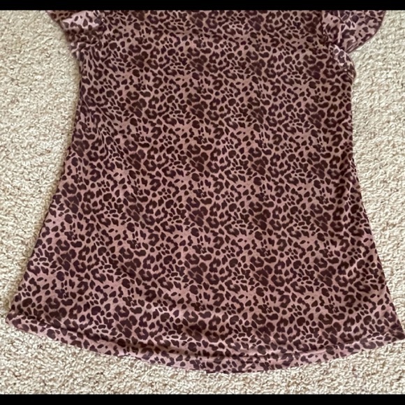 Women’s Sz Large Furnex Brand Cheetah Print Top - Picture 10 of 10